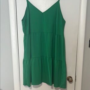 SHEIN Emerald Sleeveless Dress